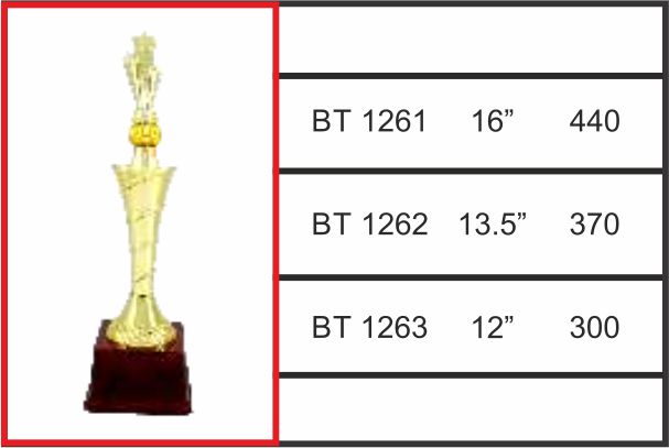 BT - 1261 / 1262 / 1263