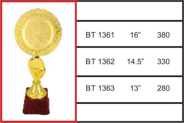 BT - 1361 / 1362 / 1363