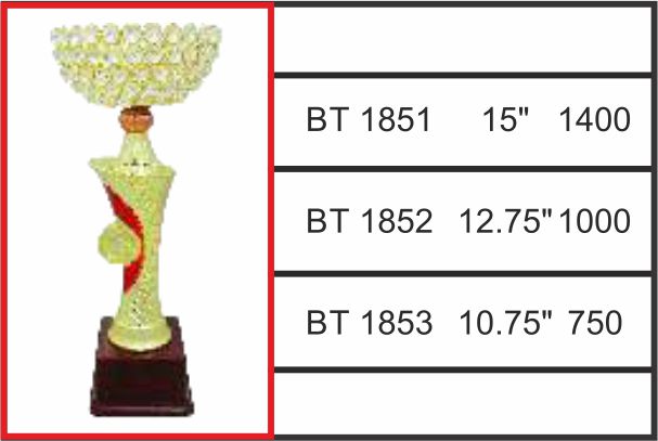 BT - 1851 / 1852 / 1853