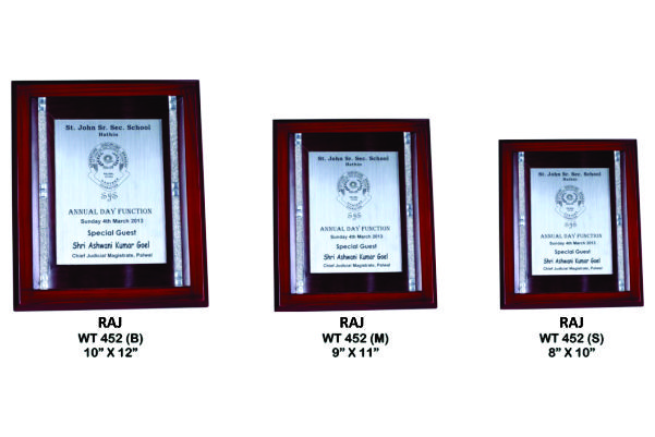 RAJ WT - 452 (B) / 452 (M) / 452 (S)